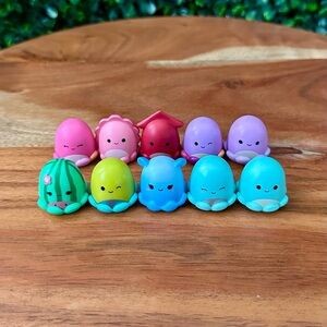 Squish-a-longs by Squishmallows Octopus, Squid, & Cuttlefish Bundle